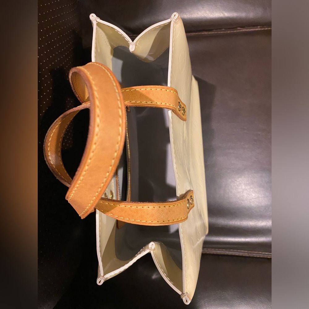 ✨ Louis Vuitton ✨ ~ Authentic ~ Vernis Reade PM Perle Top Handle/Mini Tote - Picture 14 of 16